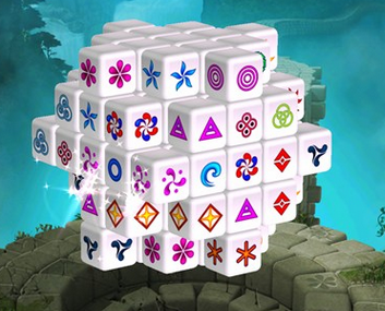 Taptiles - an upgraded, 3D version of Mahjong, which is a sllightly more complicated game of 'match'. 